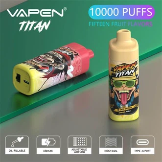 Vapen Titan 10000 Potiahnutia